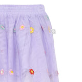 Stella Mccartney Gonna tinta unita In Tulle E Ricami Lilla per Neonata TX7001X LILLA STELLA McCARTNEY 