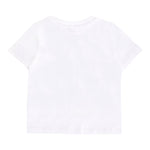 Stella Mccartney T-Shirt Girocollo tinta unita con Stampa Bianco per Bambino TX8521 BIANCO STELLA McCARTNEY 