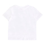 Stella Mccartney T-Shirt Girocollo tinta unita con Stampa Bianco per Neonato TX8521N BIANCO STELLA McCARTNEY 
