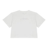 Stella Mccartney T-Shirt Girocollo tinta unita con Stampa Logo Bianco per Bambina TX8C51X BIANCO STELLA McCARTNEY 