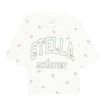 Stella Mccartney T-Shirt Girocollo tinta unita con Stampe Bianco per Neonata TX8C61 BIANCO STELLA McCARTNEY 