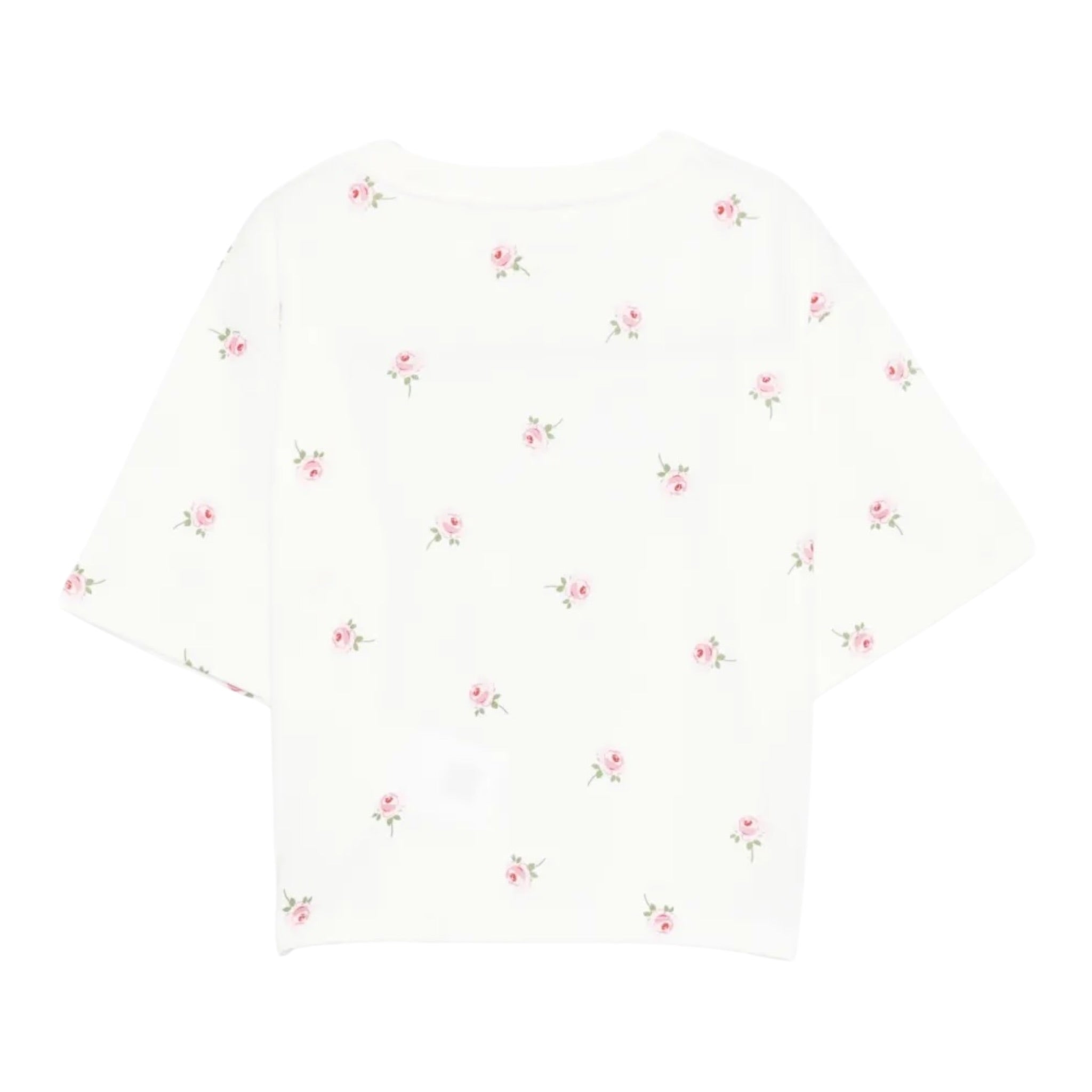 Stella Mccartney T-Shirt Girocollo tinta unita con Stampe Panna per Bambina TX8C61X PANNA STELLA McCARTNEY 