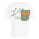 Stella Mccartney T-Shirt Girocollo tinta unita con Stampa Bianco per Bambino TX8R91 BIANCO STELLA McCARTNEY 
