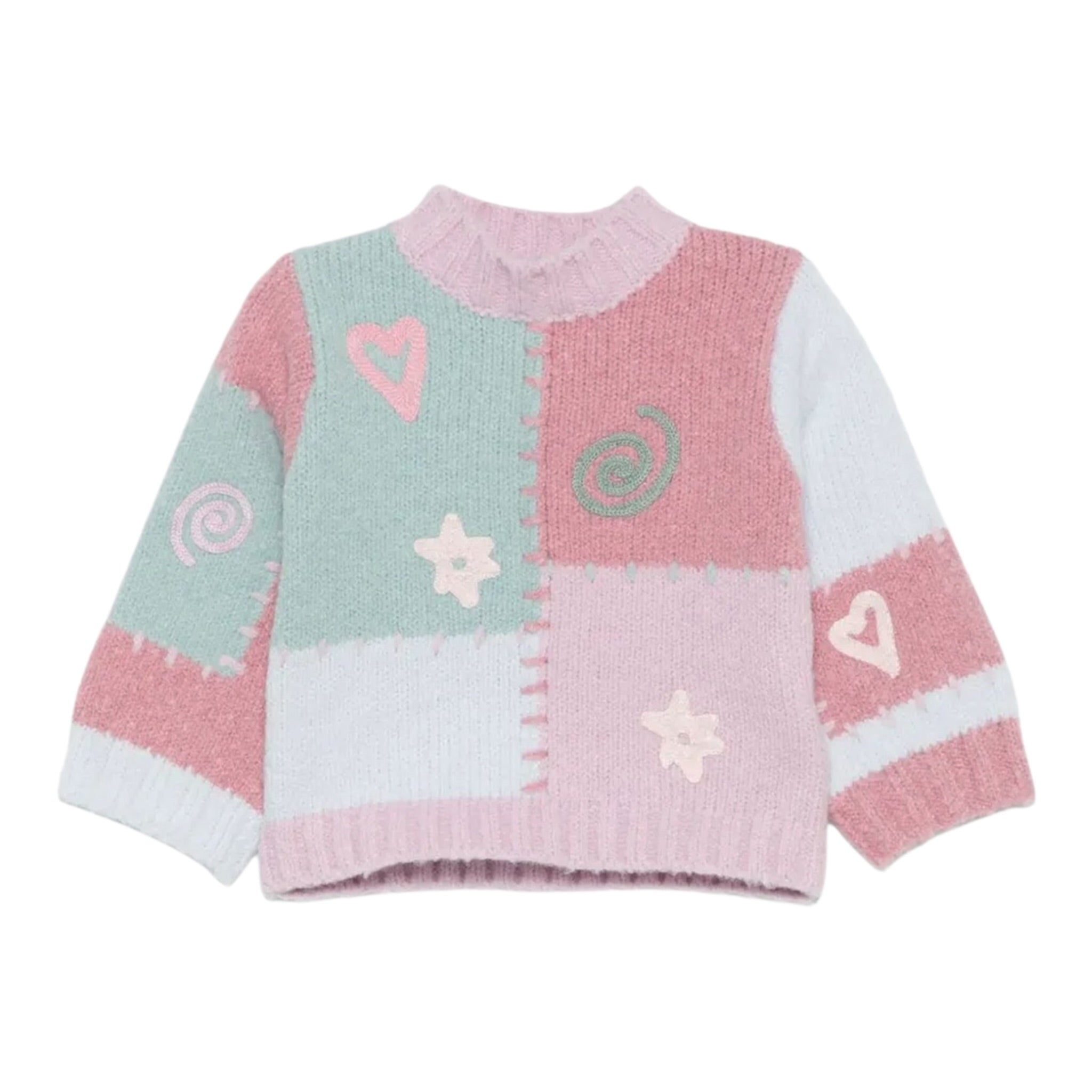 Stella Mccartney Maglia Girocollo Multicolor Multicolor per Neonata TX9040N MULTOCOLOR STELLA McCARTNEY 
