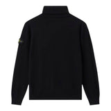 Stone Island Maglia Collo Alto tinta unita con Logo Blu per Bambino JS2165100017 BLU STONE ISLAND 