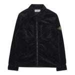 Stone Island Camicia tinta unita con Zip Blu per Bambino K2S161200003 BLU STONE ISLAND 