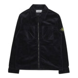 Stone Island Camicia tinta unita con Zip Blu per Bambino K2S161200003 BLU STONE ISLAND 