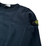 Stone Island Felpa tinta unita Girocollo Blu per Bambino K2S166100001 BLU STONE ISLAND 