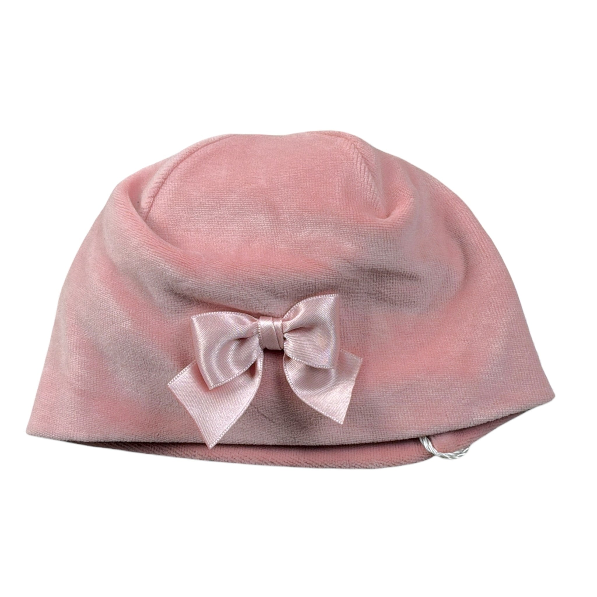 Story Loris Cappello tinta unita con Fiocco Rosa per Neonata 57035 ROSA STORY LORIS 