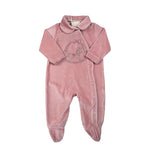 Story Loris Tutina tinta unita con Brillantini Rosa per Neonata 57303 ROSA STORY LORIS 