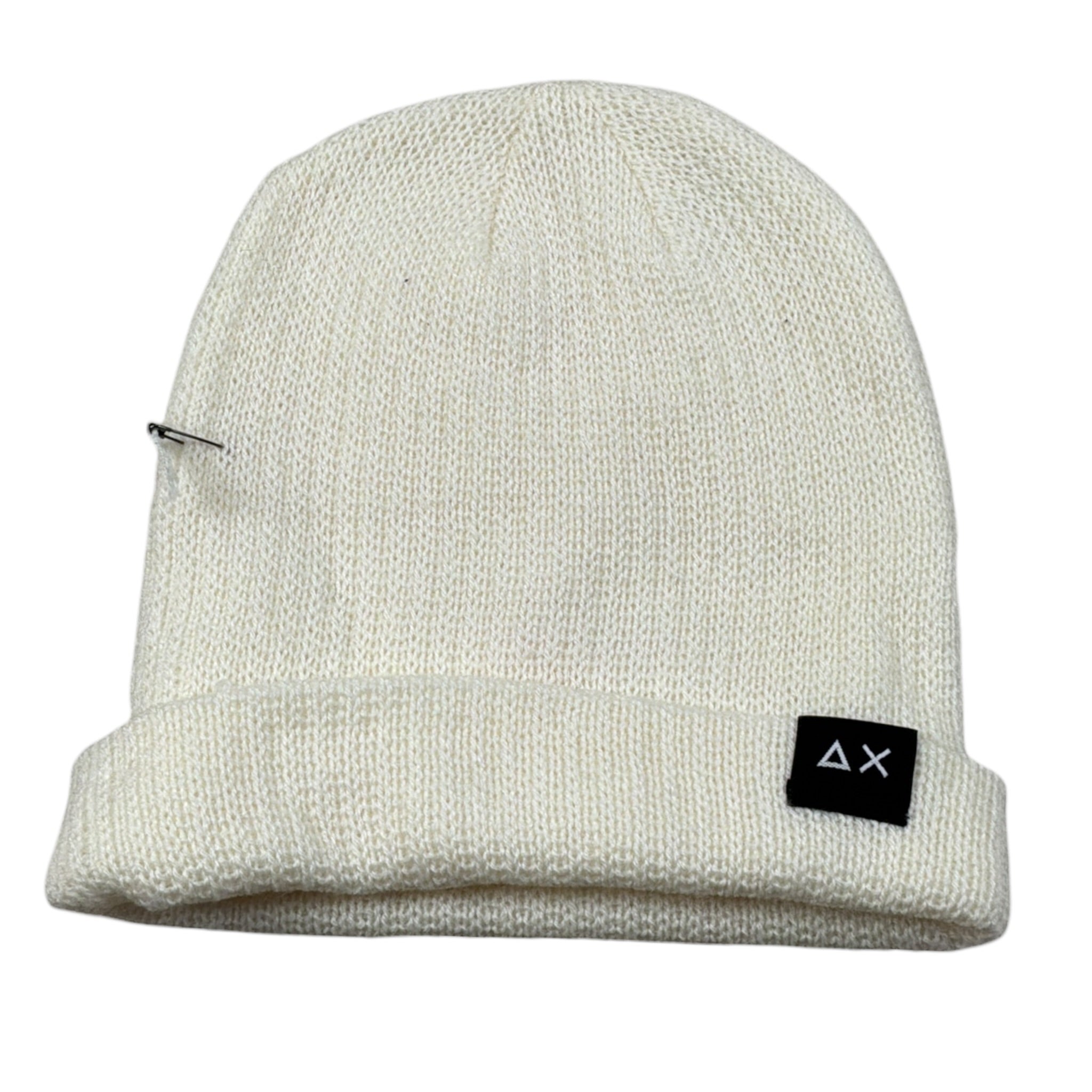 Sun68 Cappello tinta unita con Logo Panna per Bambino C44303 PANNA SUN68 