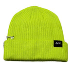 Sun68 Cappello tinta unita con Logo Verde Fluo per Bambino C44303 VERDE FLUO SUN68 