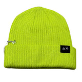 Sun68 Cappello tinta unita con Logo Verde Fluo per Bambino C44303 VERDE FLUO SUN68 