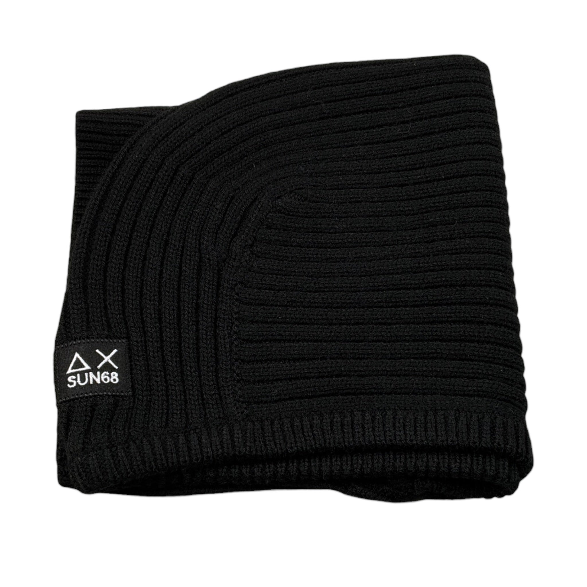 Sun68 Balaclava tinta unita Nero per Bambino C45308 NERO SUN68 