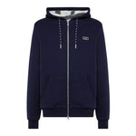 Sun68 Felpa con Zip E Cappuccio tinta unita Blu per Bambino F41319 BLU SUN68 
