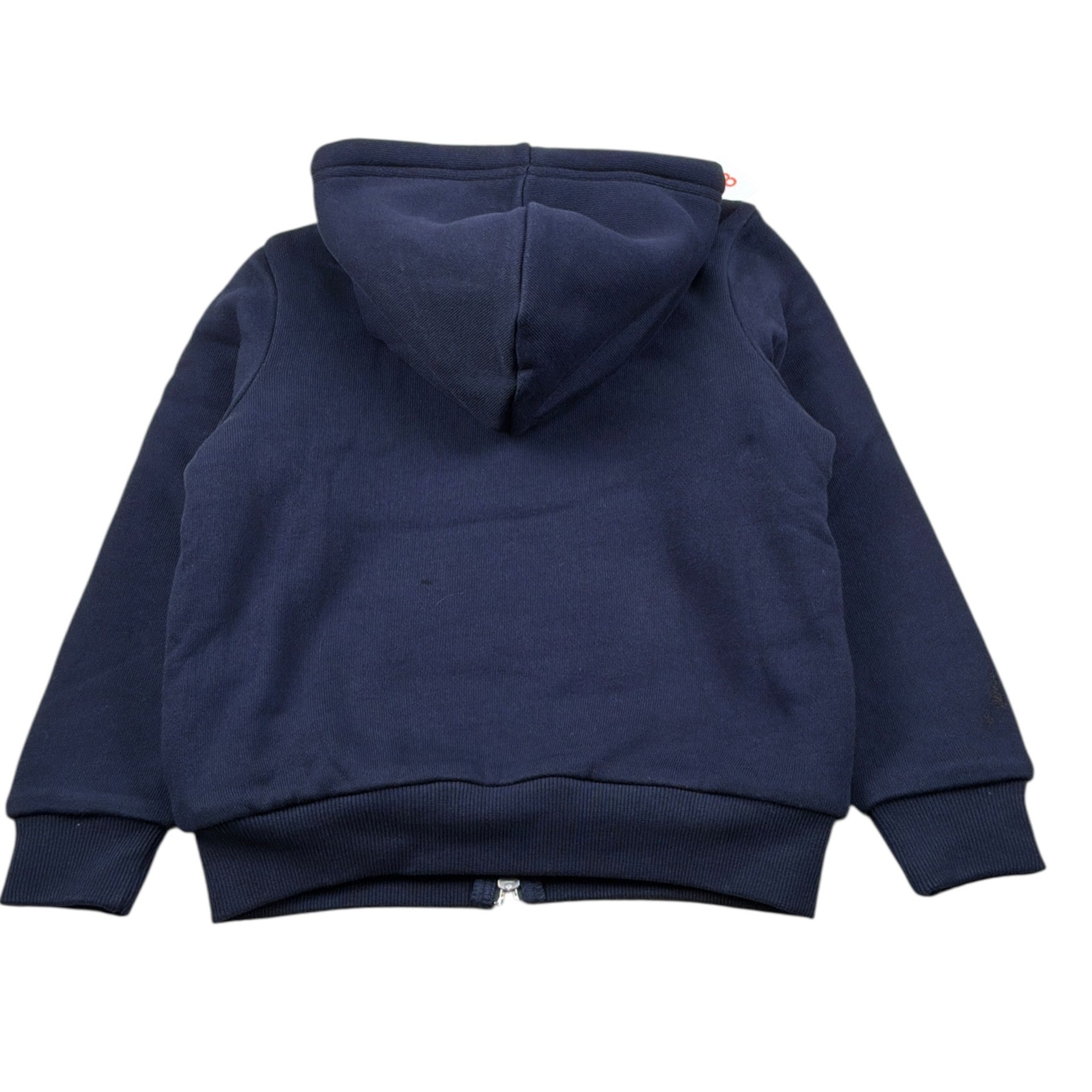 Sun68 Felpa con Zip E Cappuccio tinta unita Blu per Bambino F41319 BLU SUN68 