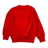 Sun68 Maglia tinta unita Girocollo con Logo Rosso per Neonato K44301N ROSSO SUN68 