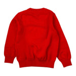 Sun68 Maglia tinta unita Girocollo con Logo Rosso per Bambino K44301 ROSSO SUN68 