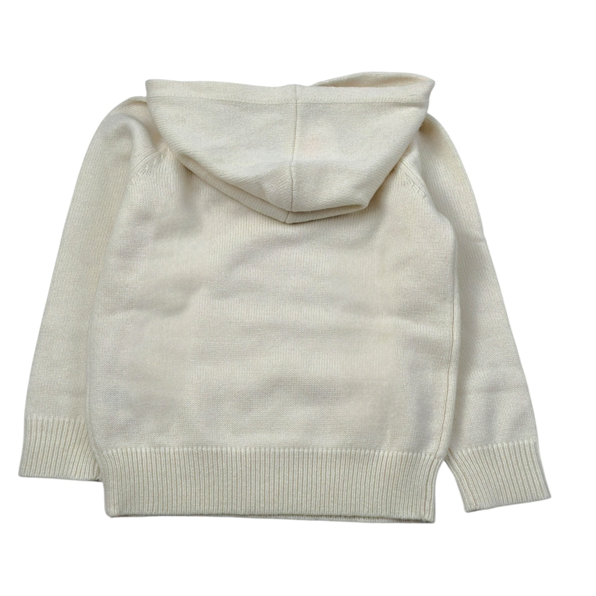 Sun68 Maglia tinta unita con Cappuccio Panna per Bambino K45313 PANNA SUN68 