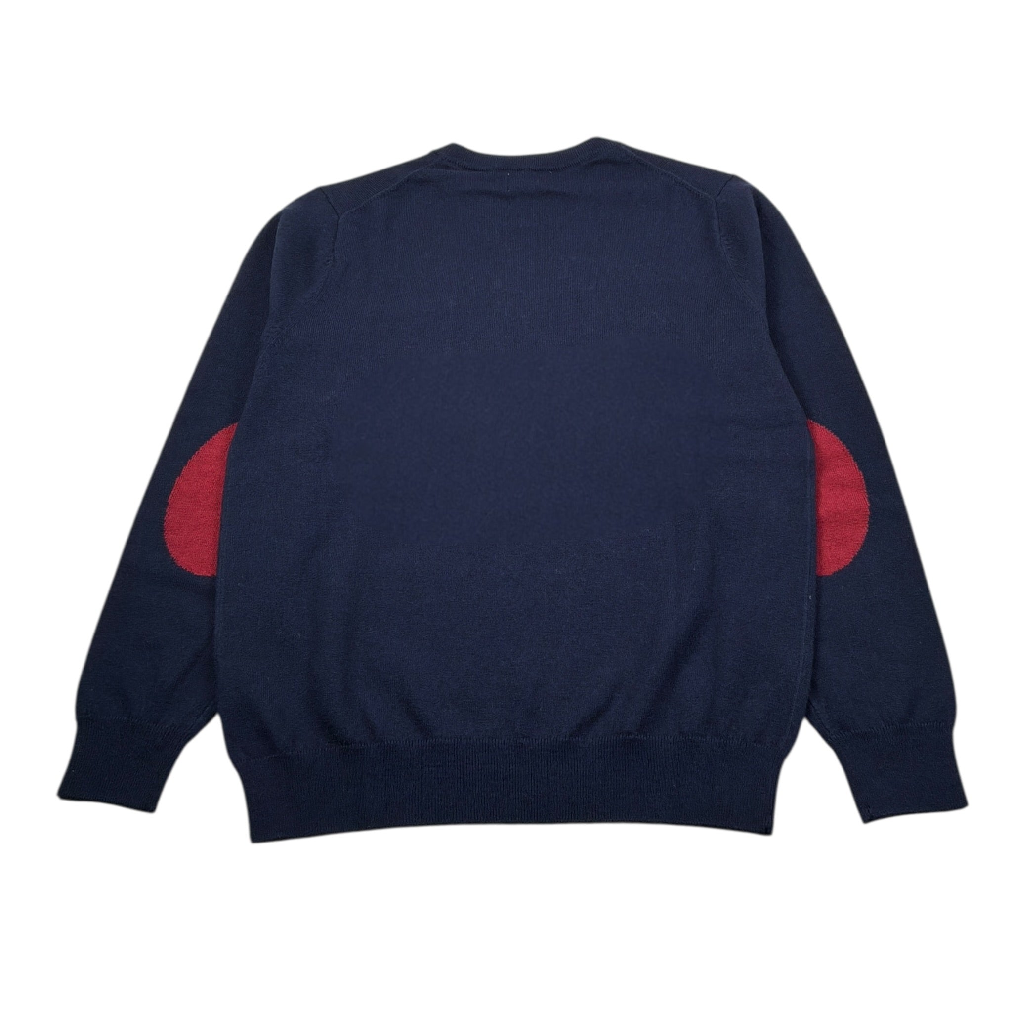 Sun68 Maglia Girocollo tinta unita con Taschino Blu per Bambino K45347 BLU SUN68 