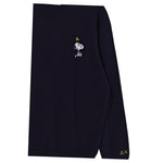 Sun68 Maglia Girocollo tinta unita con Ricamo Snoopy Blu per Bambino K45350X BLU SUN68 