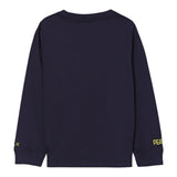 Sun68 Shirt tinta unita con Stampa Nero per Bambino T45310 NERO SUN68 