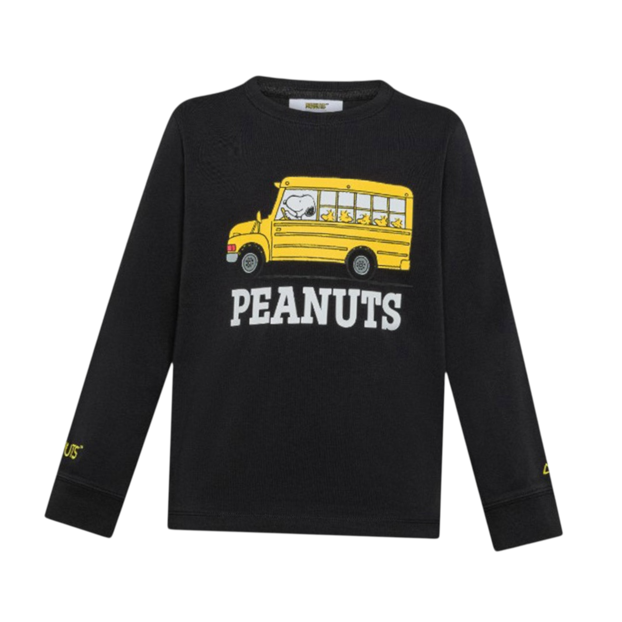Sun68 Shirt tinta unita con Stampa Nero per Bambino T45310XX NERO SUN68 