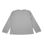 Sun68 Shirt tinta unita con Stampa Grigio per Bambino T45310XXX GRIGIO SUN68 