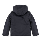 Suns Giubbino tinta unita con Cappuccio Blu per Neonato GBS5338UB BLU SUNS 