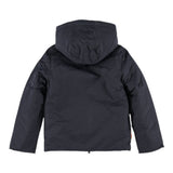 Suns Giubbino tinta unita con Cappuccio Nero per Neonato GBS5338UB NERO SUNS 