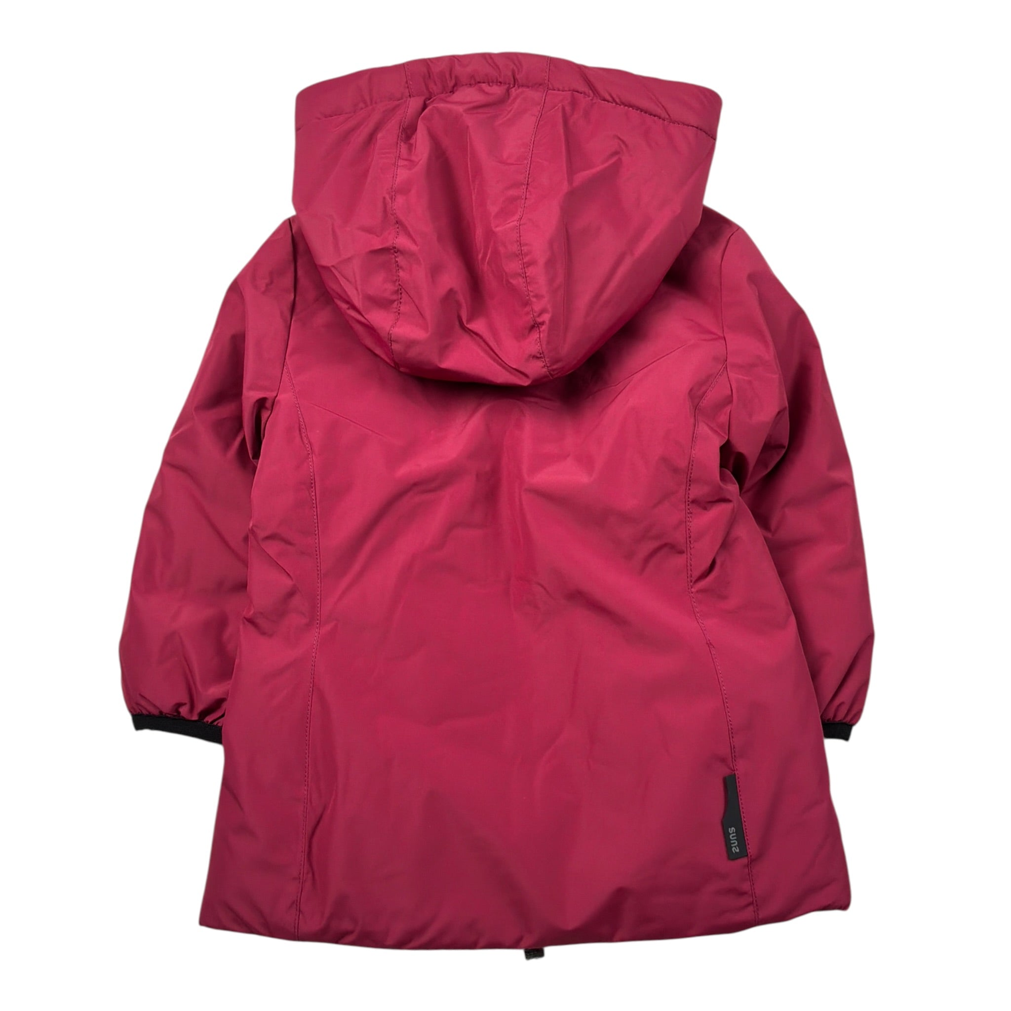Suns Giubbino Tina Unita con Zip E Cappuccio Magenta per Neonata GBS5351DB MAGENTA SUNS 