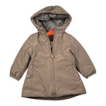 Suns Giubbino Tina Unita con Zip E Cappuccio Fango per Neonato GBS5353DB FANGO SUNS 