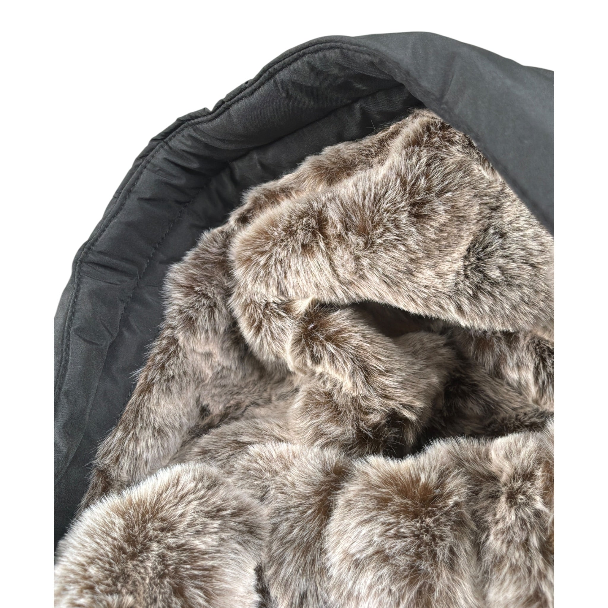 Suns Giubbino Tina Unita con Zip E Cappuccio Nero per Neonato GBS5353DB NERO SUNS 