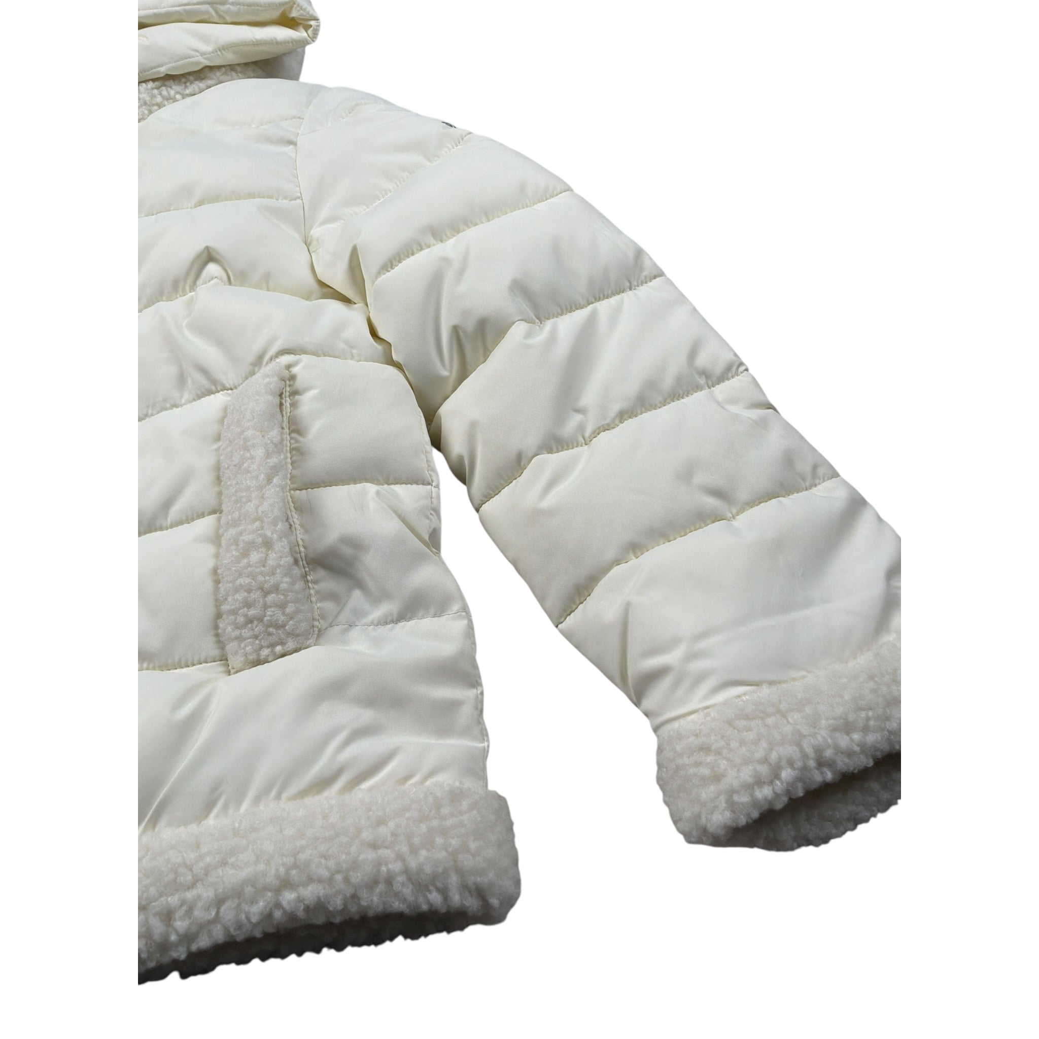 Suns Giubbino tinta unita con Cappuccio Panna per Bambina GBS6303DBJ PANNA SUNS 