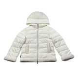 Suns Giubbino tinta unita con Cappuccio Panna per Bambina GBS6303DBJ PANNA SUNS 