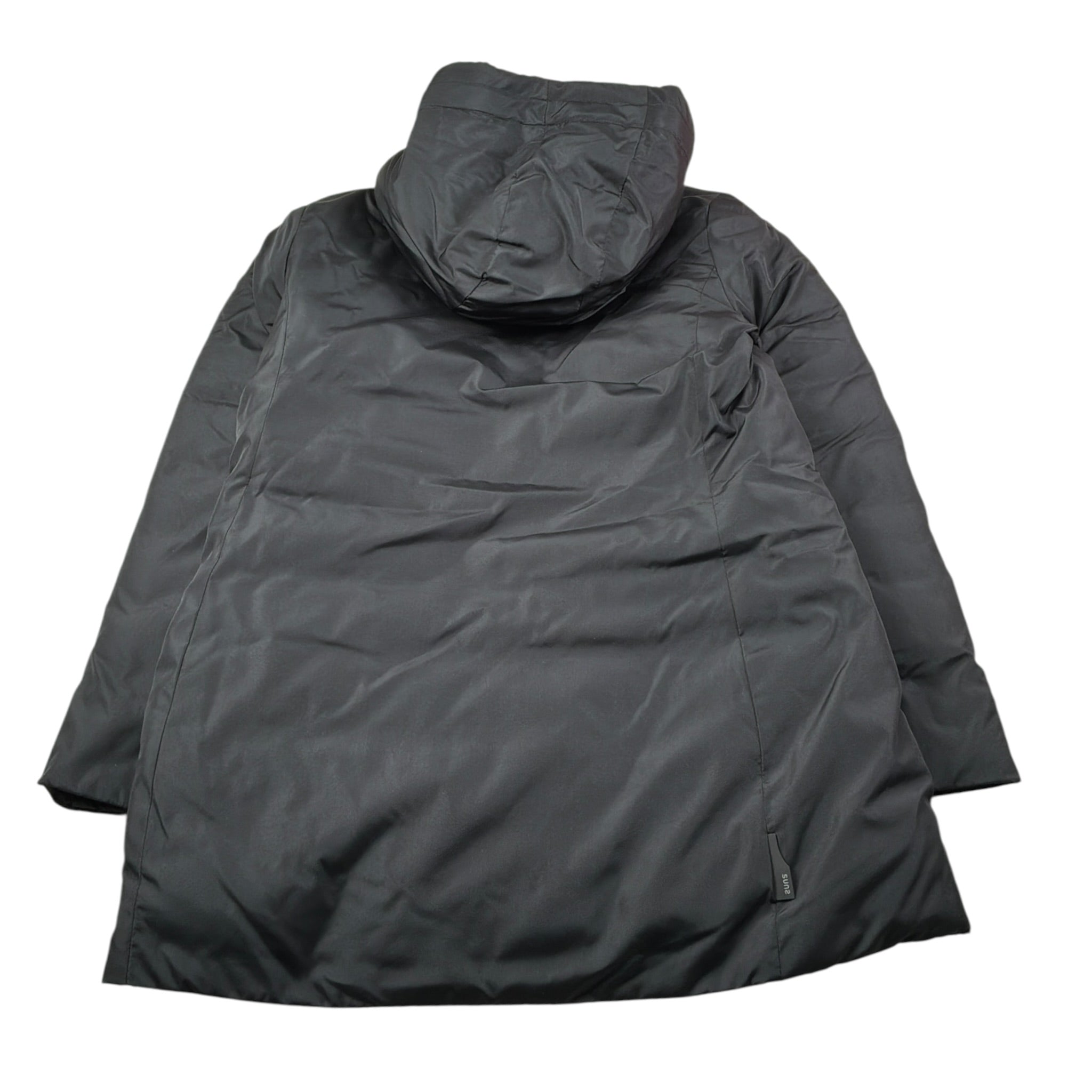 Suns Giubbino tinta unita con Cappuccio Nero per Bambino GBS6304D NERO SUNS 