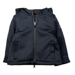 Suns Giubbino Tina Unita con Zip E Cappuccio Blu per Bambino GBS6308UBJ BLU SUNS 