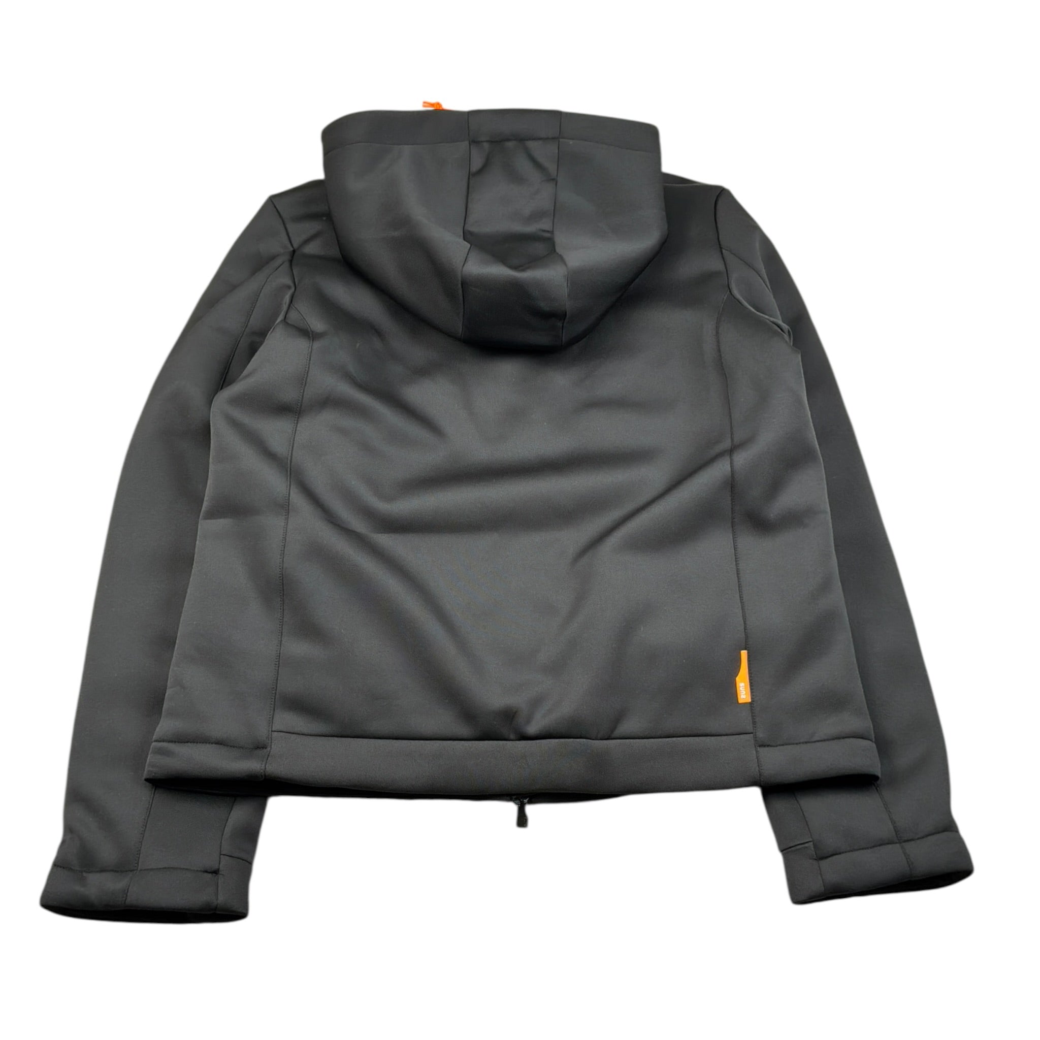 Suns Giubbino tinta unita con Cappuccio Nero per Bambino GBS6308UX NERO SUNS 