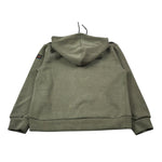 Suns Felpa Chiusa con Cappuccio tinta unita Verde per Bambino MFS6316U VERDE SUNS 