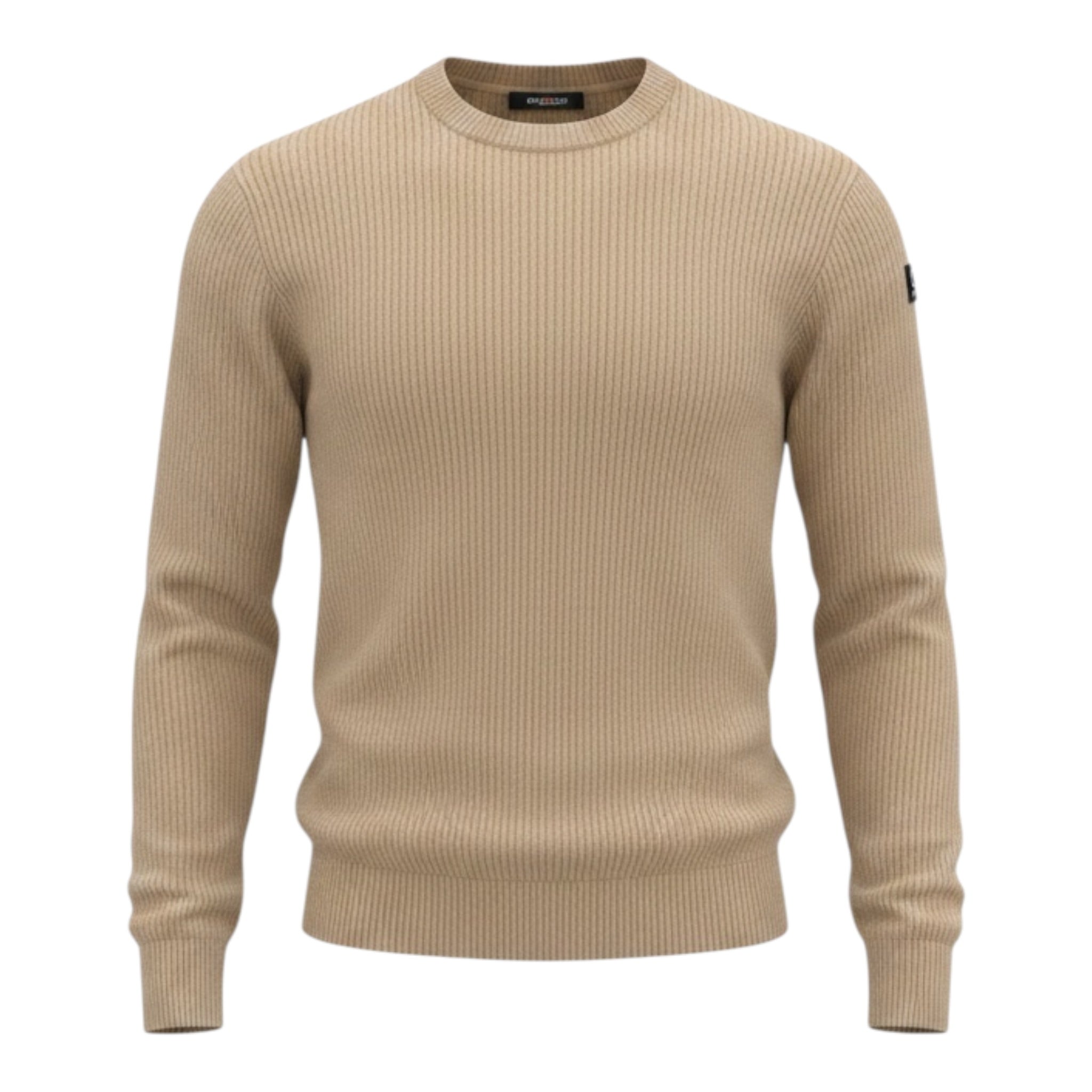 Suns Maglia tinta unita Girocollo Beige per Bambino MGS6301U BEIGE SUNS 