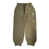 Suns Pantalone tinta unita con Logo Verde per Bambino PFS6305U VERDE SUNS 