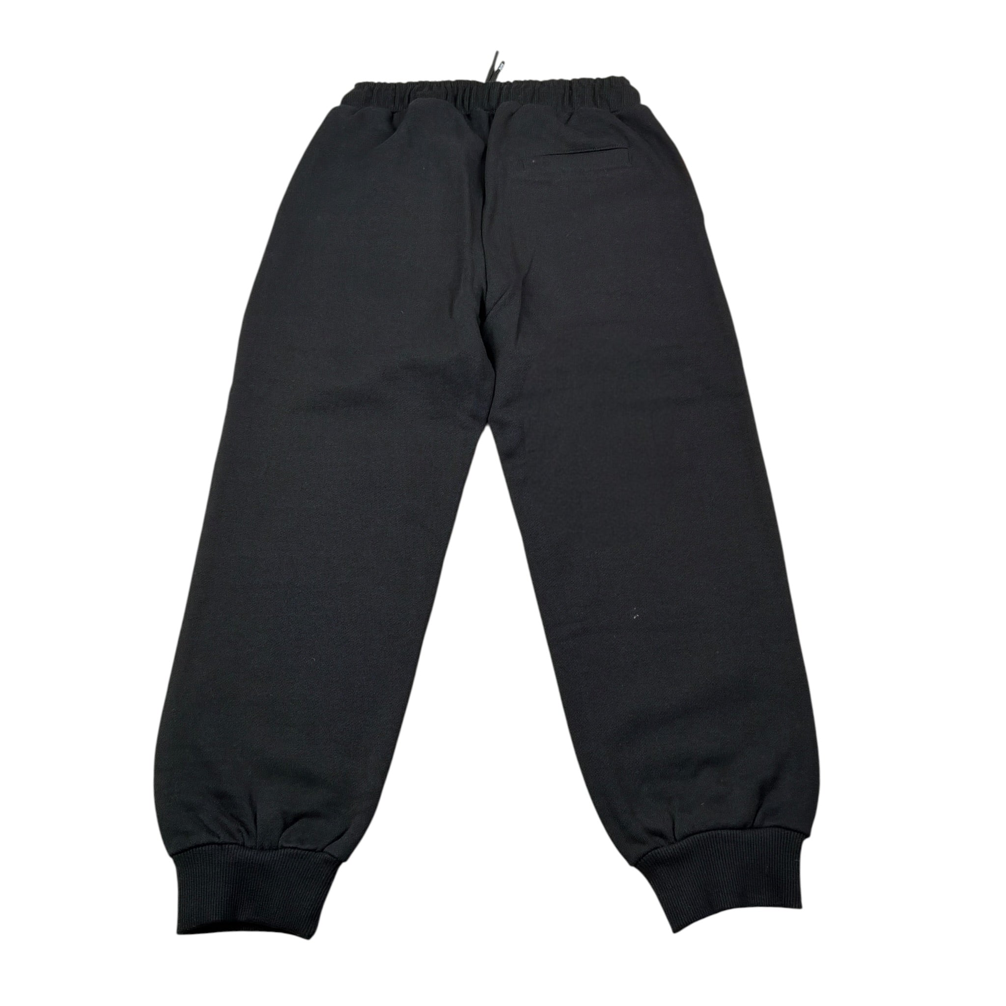 Suns Pantalone Tuta Tint Unita con Logo Nero per Bambino PFS6306U NERO SUNS 
