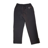 Suns Pantalone tinta unita con Elastico In Vita Nero per Bambino PTS6301U NERO SUNS 