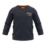 Suns Shirt tinta unita con Stampa Blu per Neonato TSS6301UB BLU SUNS 