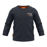 Suns Shirt tinta unita con Stampa Blu per Neonato TSS6301UB BLU SUNS 