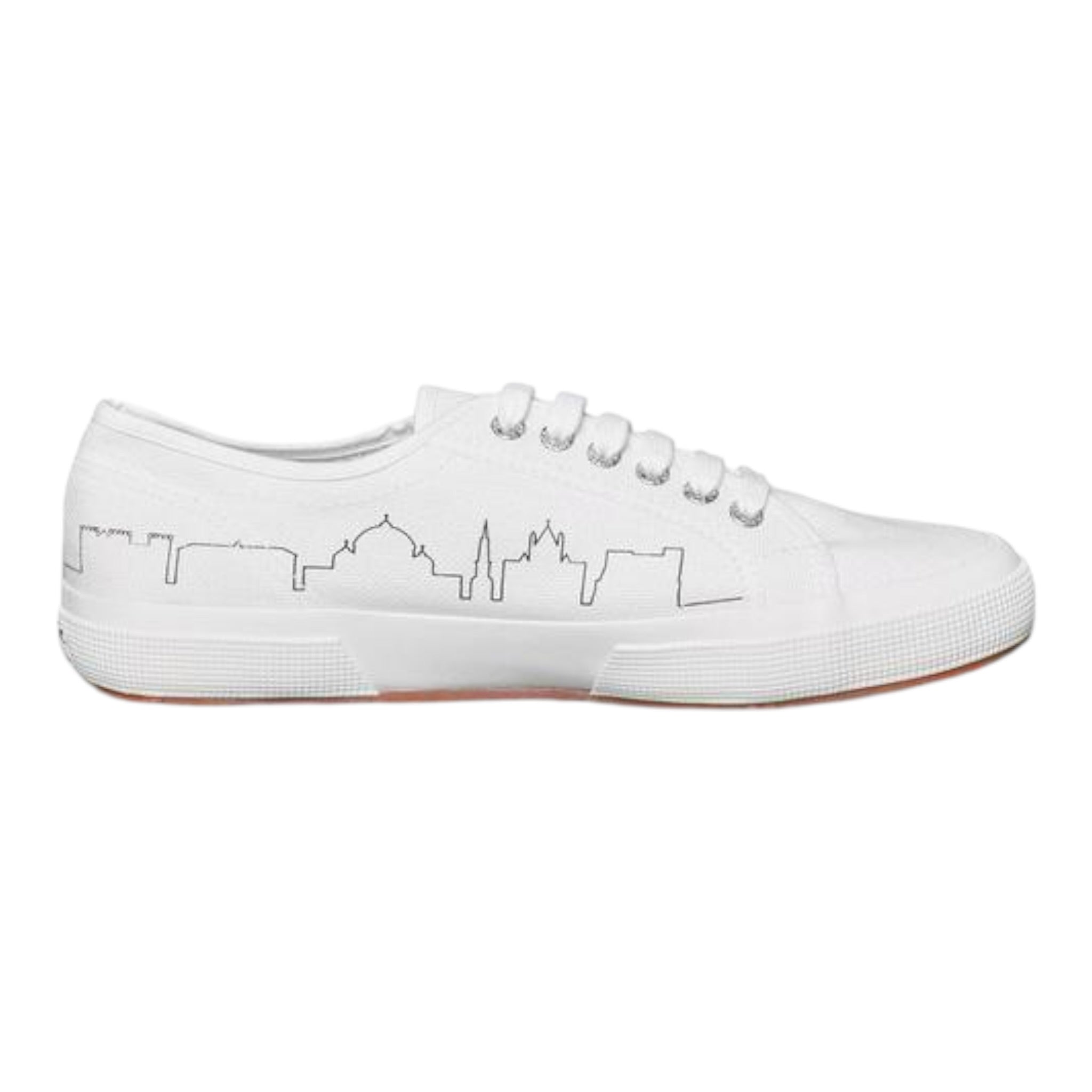 Superga Sneakers tinta unita con Lacci Bianco per Bambino 2750 BIANCO SUPERGA 