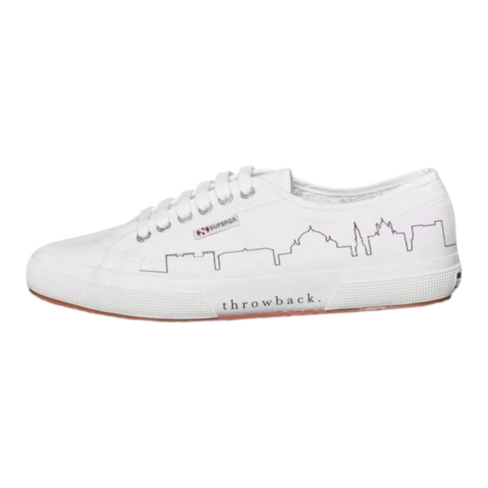 Superga Sneakers tinta unita con Lacci Bianco per Bambino 2750 BIANCO SUPERGA 