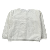 Tartine Et Chocolat Cardigan tinta unita con Ricami Bianco per Neonata CA18011 BIANCO TARTINE ET CHOCOLAT 