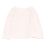 Tartine Et Chocolat Cardigan tinta unita con Ricami Rosa per Neonata CA18030 ROSA TARTINE ET CHOCOLAT 