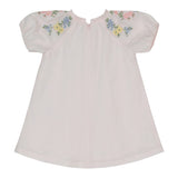 Tartine Et Chocolat Abito Camicia tinta unita con Ricami Rosa per Neonata CA30181 ROSA TARTINE ET CHOCOLAT 